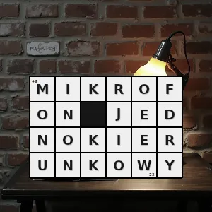 Hasło krzyżówkowe mikrofon o charakterystyce kierunkowej z wyraźnym jednostronnym maksimum czułości w określonym kierunku - mikrofon jednokierunkowy – rozwiązanie, synonimy, podpowiedzi i definicje krzyżówkowe